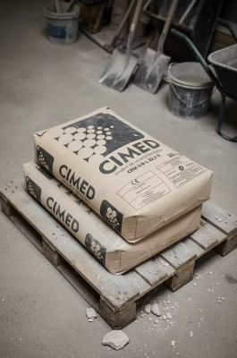 Ciment gris CEM II B-L 32,5 R CE NF Cimed