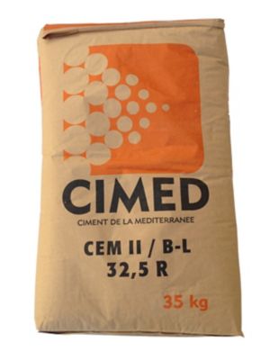 Ciment gris multi usages Cimed 35 kg Castorama