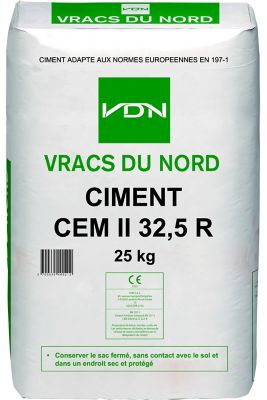 Ciment Multi usage CEM II 32,5R CE 25 kg