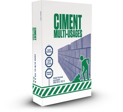 Ciment gris multi-usages Cimed 35 kg
