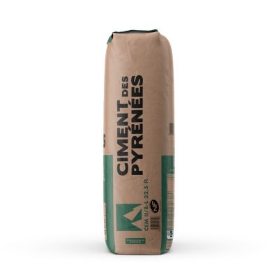 Ciment portland II/BL 32,5 R CE NF gris Ciment des pyrénées sac de 35 KG
