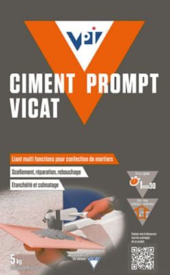 Ciment prompt VPI 5kg pour confection de mortiers