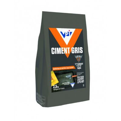 Ciment VPI gris 2 5 kg sols et murs int rieur ext rieur Castorama