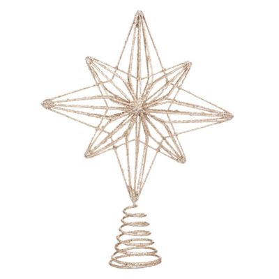 Cimier de sapin nouvelle orléans 100% acier h27cm - feeric lights & christmas