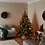 Cimier pic pour sapin de Noël en or l.7 x H.25 cm