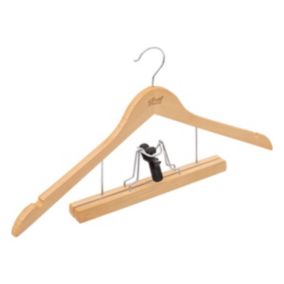 Cintre à costume beige en bois - Beige- 5five