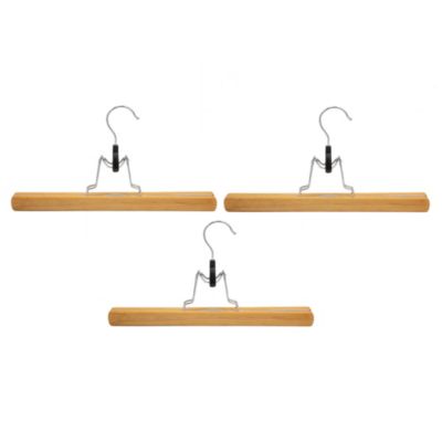 Cintre en bois pour pantalons Kuko vendu par 3 pièces