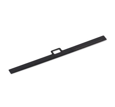 Cintre pour lames de store californien 127mm - Noir