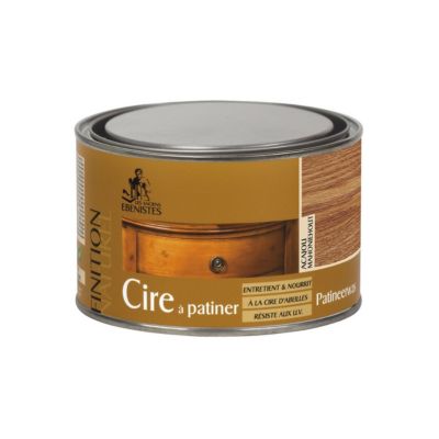 CIRE A PATINER 300ML ACAJOU   - Les anciens ébénistes