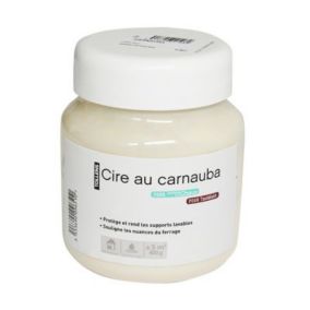 Cire acrylique de Carnauba incolore 500 g