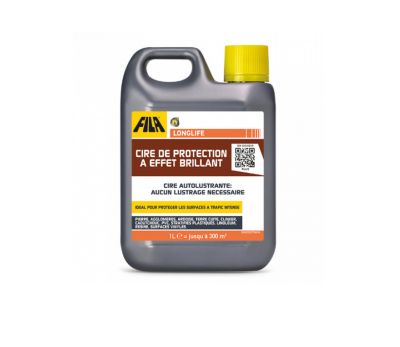 Cire de protection à effet brillant FILALONGLIFE - Le bidon de 1 litre