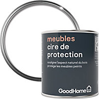 Cire de protection pour meubles GoodHome transparent mat 125ml
