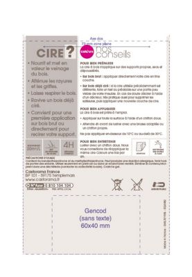 Cire liquide Chêne moyen 500 ml