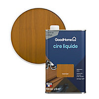 Cire liquide GoodHome pour meubles merisier 500ml