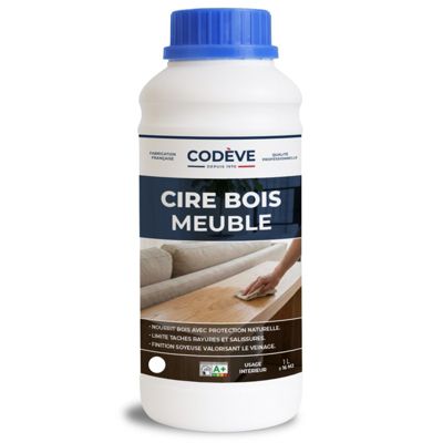 Cire Meubles Bois - 1 L   - Codeve Bois - Incolore