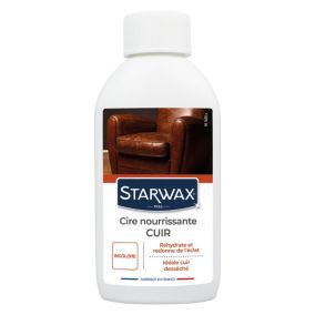 Cire nourrissante cuir Starwax incolore 230ml