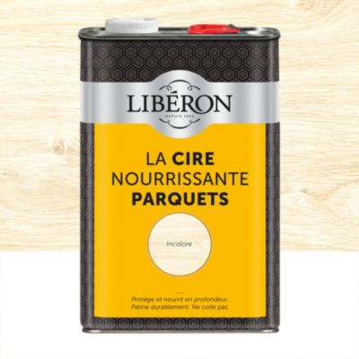 Cire nourrissante parquets Libéron incolore 5L