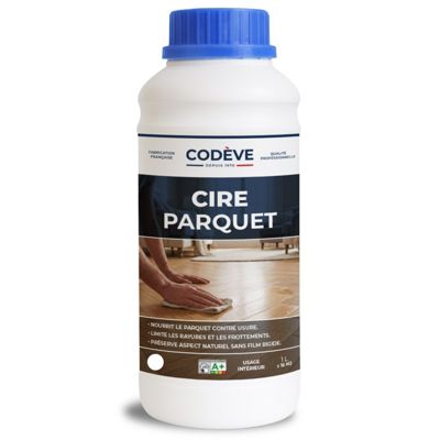Cire Parquet - 1 L   - Codeve Bois - Chêne moyen