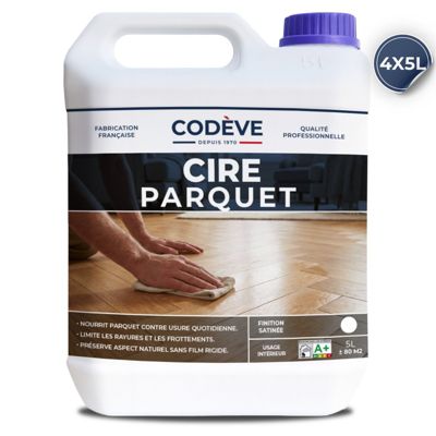 Cire Parquet - 20 L   - Codeve Bois - Chêne clair