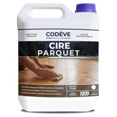 Cire Parquet - 5 L   - Codeve Bois - Chêne clair