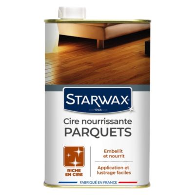 Cire parquets concentrée 1L Starwax jaune