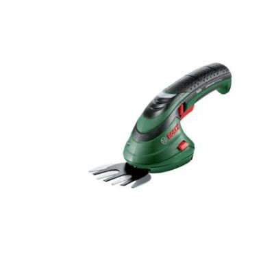 Cisaille à gazon sans fil Isio 3,6 V - légère, ergonomique, avec batterie et chargeur.