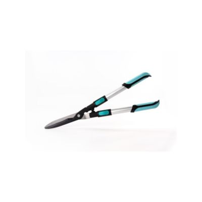 Cisaille à haie lame ondulée - Suan - Manche télescopique - Dimensions : 62-80 x 19-25 x 3 cm