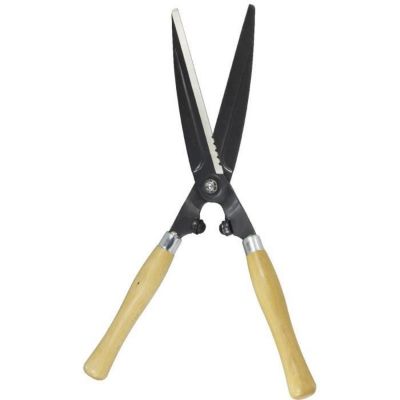 Cisaille à haies traditionnelle avec lames droites - BAHCO - P57-25-F - Manche bois - Longueur 54 cm
