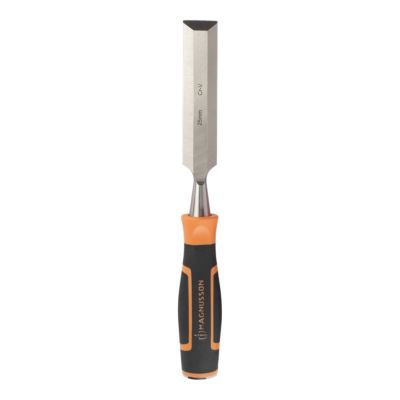 Ciseau à Bois Kippen 1086DX – Lame Acier Chrome Vanadium 14 Mm, Poignée Soft-grip, Longueur 24 Cm