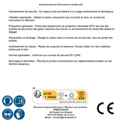 Ciseau à Bois Expert 13 mm - Précision et Performance - Outil Indispensable pour Menuiserie - Silverline