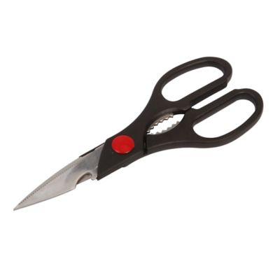 Ciseaux de cuisine 23 cm noir acier inoxydable