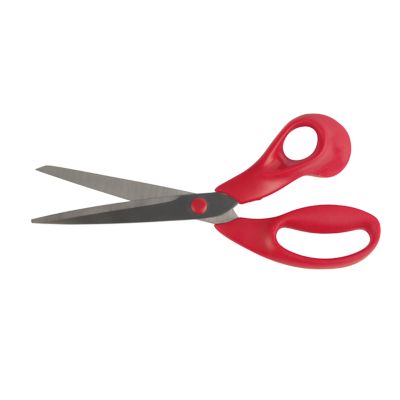 Ciseaux en acier inoxydable rouge 25 cm
