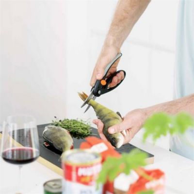 Ciseaux à poisson FISKARS Softouch 22 cm