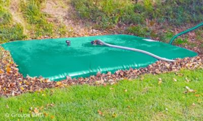 Citerne souple Etroite 8m3 (8000 L) - (9.3m x 2.21m x 0.6m)