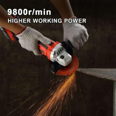 Clé à chocs Brushless+ Perceuse a Percussion+Meuleuse D'angle Brushless 3 outils 20V 2xBatteries 3Ah