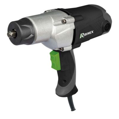 Clé à chocs électrique filaire 1100 watts mandrin carré 1/2" avec 4 douilles
