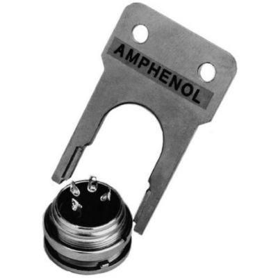 Clé de montage pour embase de panneau série C091 Amphenol N 45 091-000 1