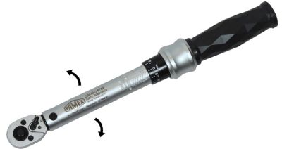 Clé Dynamométrique 1/4" - 6-30 Nm - pour vélo et véhicule - FAMEX 10872