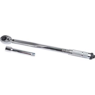 Clé dynamométrique Brüder Mannesmann 183A 1/2" 40-210 Nm avec cliquet réversible et coffret