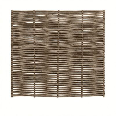 Clôture bois en noisetier - 100% Naturel - Sans Poteaux - Hauteur 120 X Largeur 180 cm