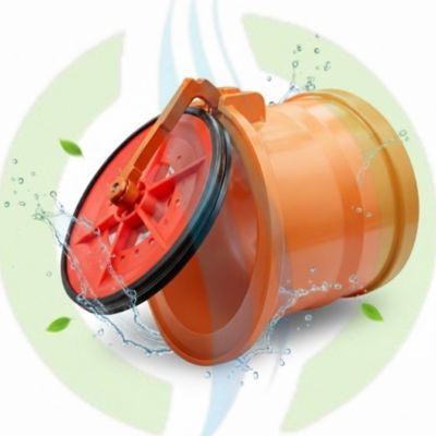 Clapet Anti-Retour diametre 100 mm, Stop Odeurs, Nuisibles (rats) et Inondations, Clapet de Nez à Coller en PVC & Inox