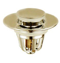Clapet clic clac doré pour bonde de lavabo et vasque, MTK