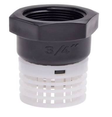 Clapet crépine plastic 33-42 coloris Blanc