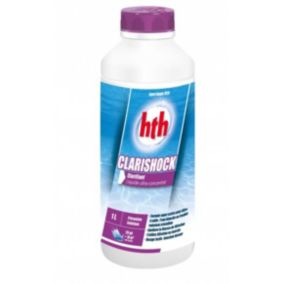 Clarifiant liquide ultra-concentré hth CLARISHOCK 1 litre - 1 litre