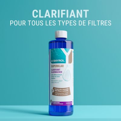 Clarifiant piscine Superklar 0,5L Bayrol