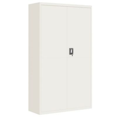 Classeur blanc 105x40x180 cm acier vidaXL