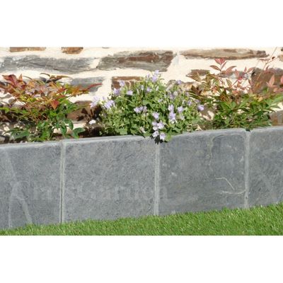 ClassGarden - Bordure Ardoise Patinée 15 cm