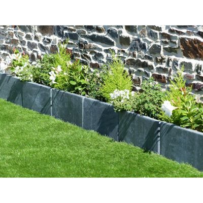 ClassGarden - Bordure Ardoise Patinée 50 cm