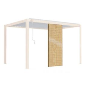 Claustra bois pour pergola bioclimatique corato et sapri  Oviala