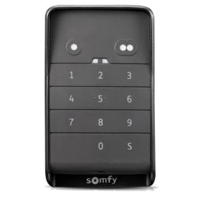 Clavier à code RTS pour portail et/ou porte de garage motorisés radio RTS Somfy